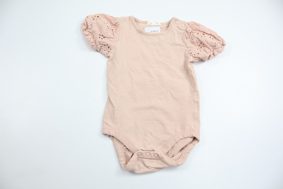 Body från Newbie - Storlek 68 - Rosa