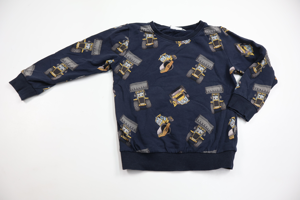 Sweatshirt från Name It - Storlek 86 - Marinblå
