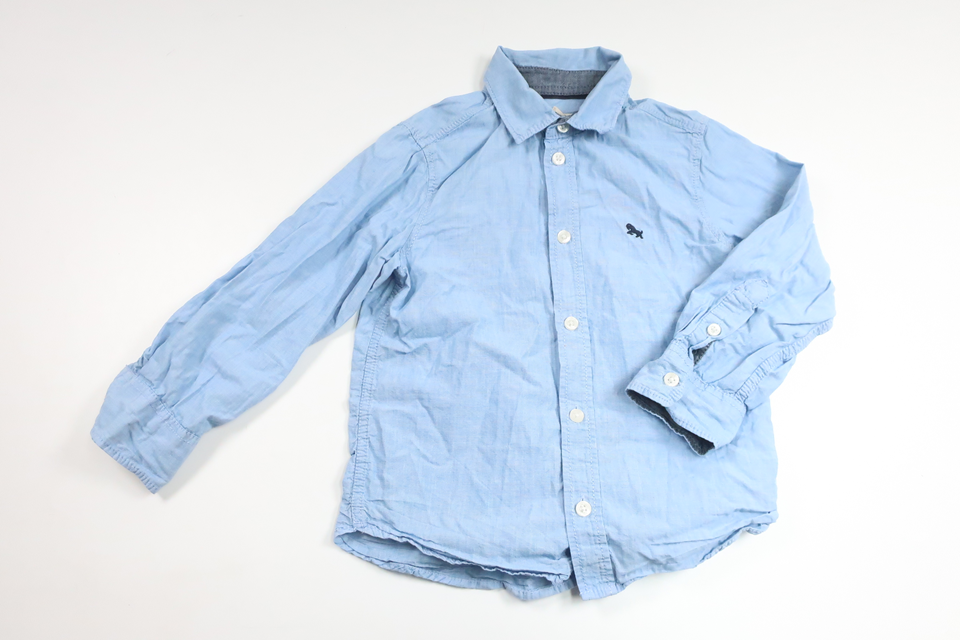 Skjorta från H&M - Storlek 104 - Blå