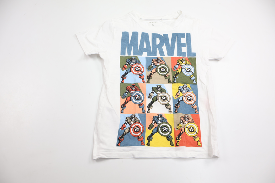 T-shirt från Name It - Storlek 116 - Vit