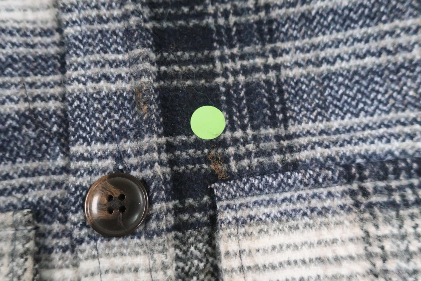 Rutig jacka från Jack & Jones - Storlek 128 - Marinblå