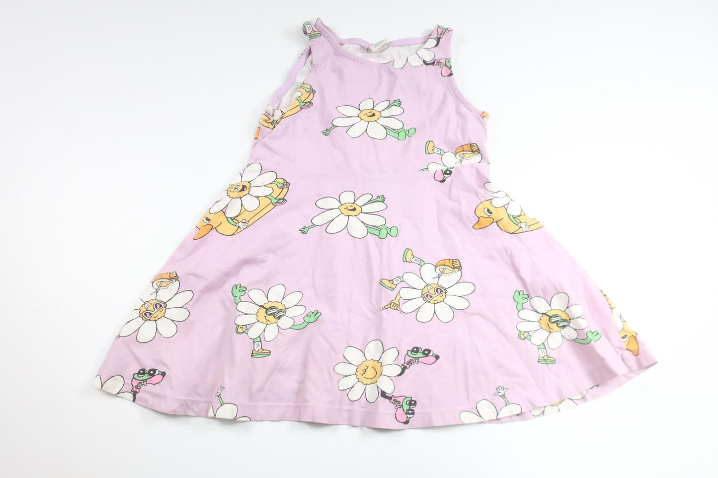 Blommig klänning från Lindex - Storlek 98/104 - Lila