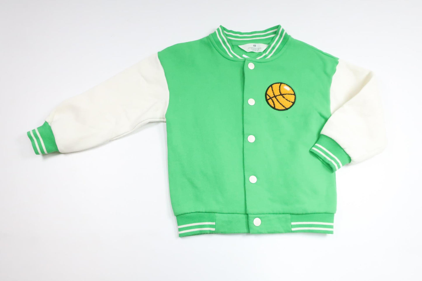 Collegetröja från H&M - Storlek 98/104 - Grön