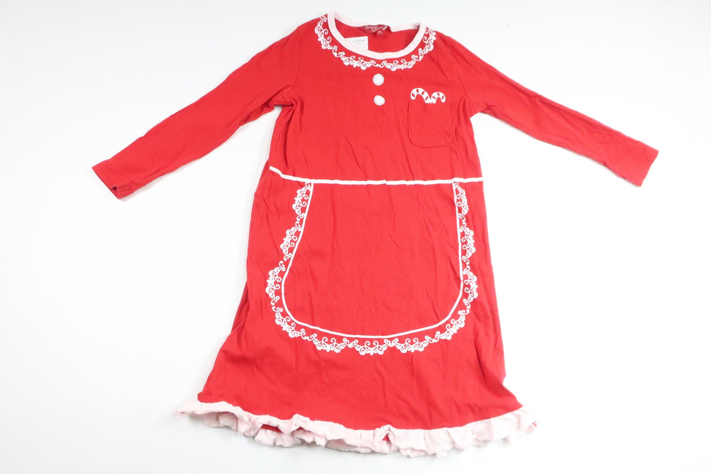 Tomteklänning från Skill - Storlek 98/104 - Röd