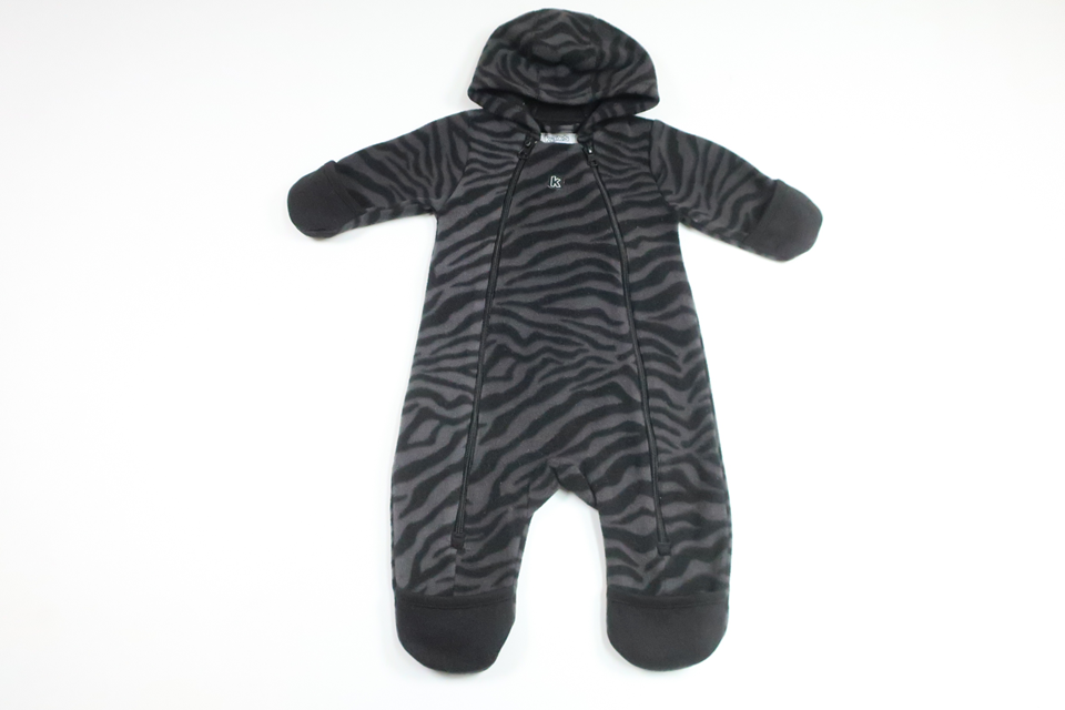 Fleeceoverall från KAXS - Storlek 56 - Grå