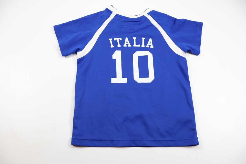 Träningströja/Fotbollströja Italia från H&M - Storlek 116 - Blå