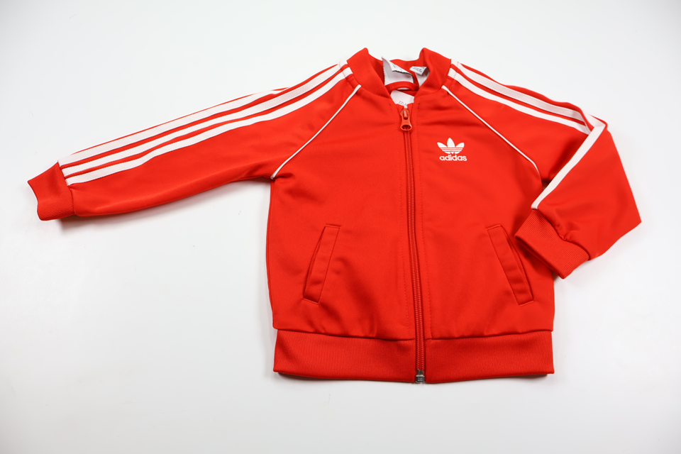 Träningsjacka från Adidas - Storlek 80 - Röd