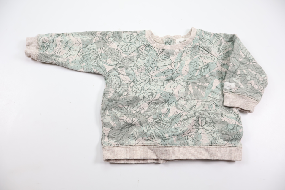Sweatshirt från Newbie - Storlek 68 - Grå