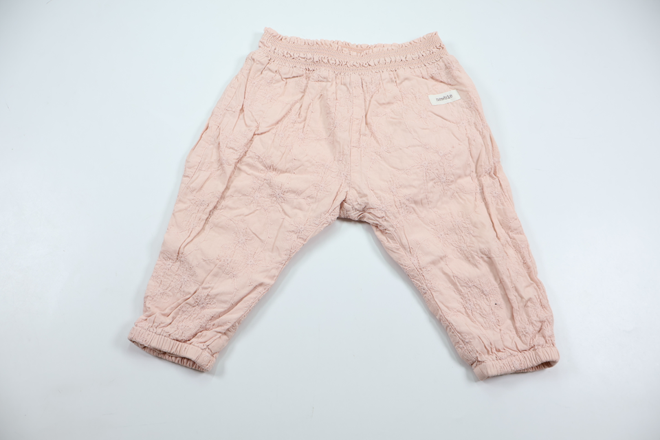 Fodrade byxor från Newbie - Storlek 74 - Rosa