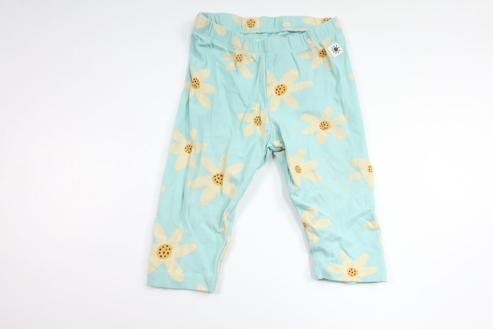 Blommiga byxor från Lindex - Storlek 68 - Blå