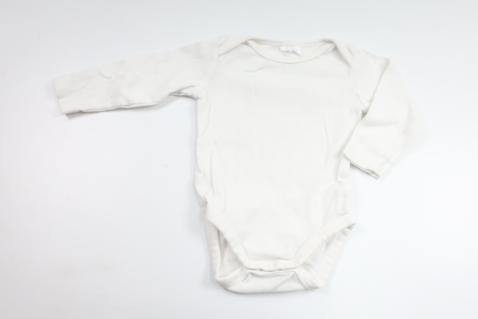 Body från H&M - Storlek 56/62 - Vit