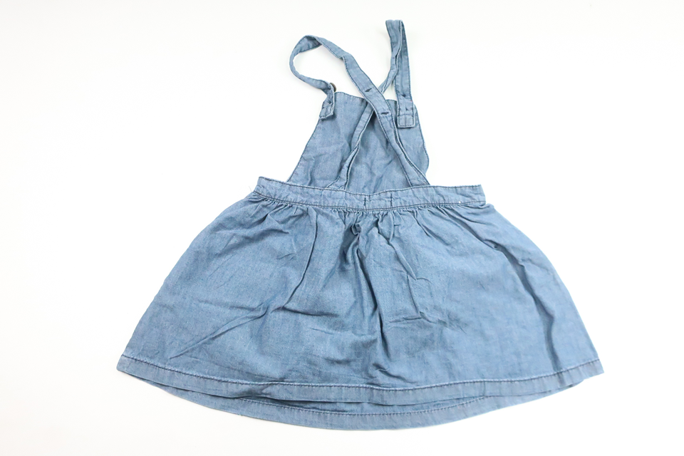 Hängselkjol från Newbie - Storlek 98 - Denim