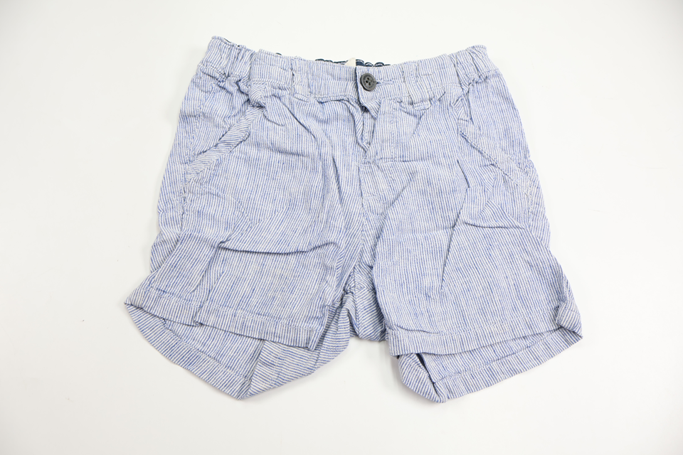 Shorts i linnemix från H&M - Storlek 98 - Blå