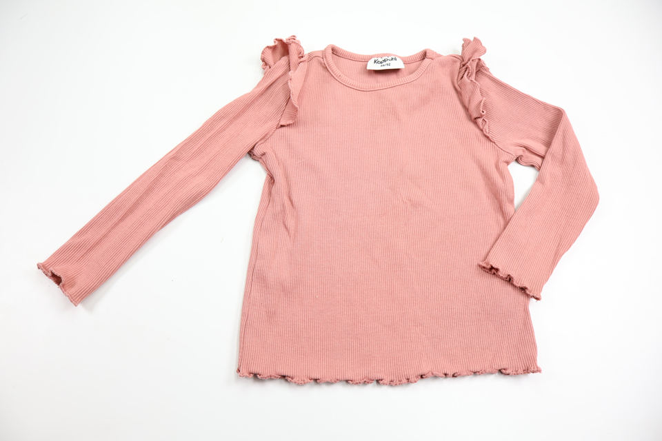 Ribbad tröja från Kappahl - Storlek 86/92 - Rosa