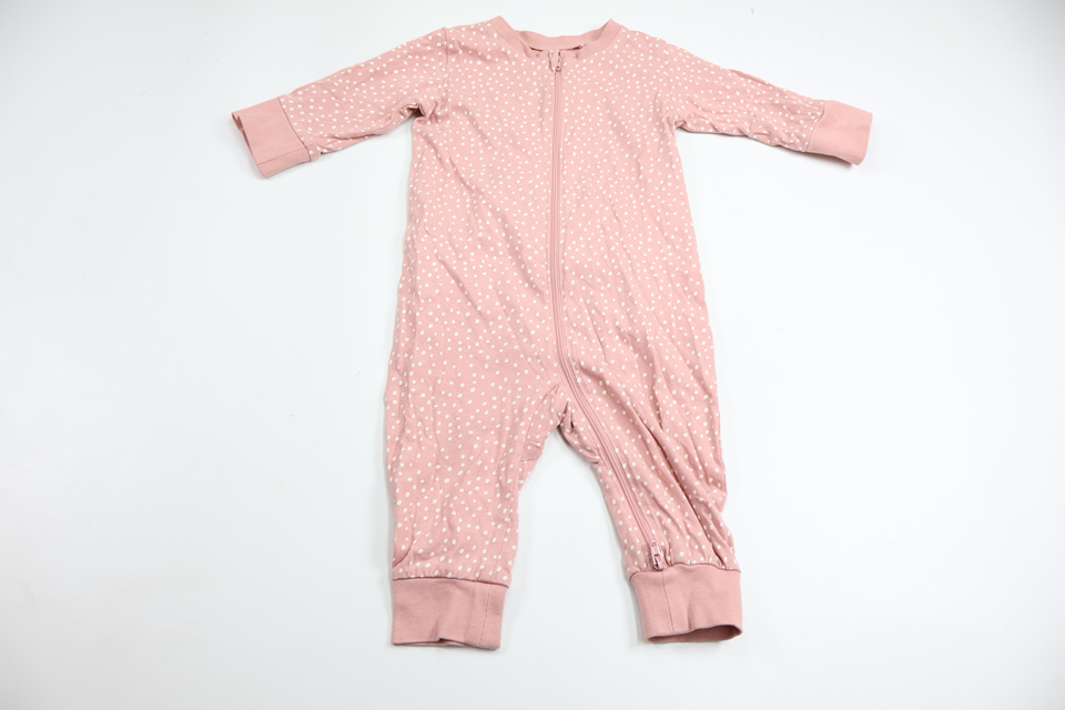 Prickig pyjamas med kanin från Lindex - Storlek 68 - Rosa