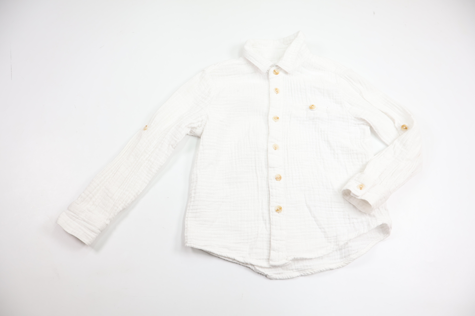 Skjorta från Denim Day - Storlek 98/104 - Vit