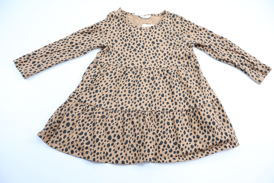 Klänning från H&M - Storlek 98 - Brun