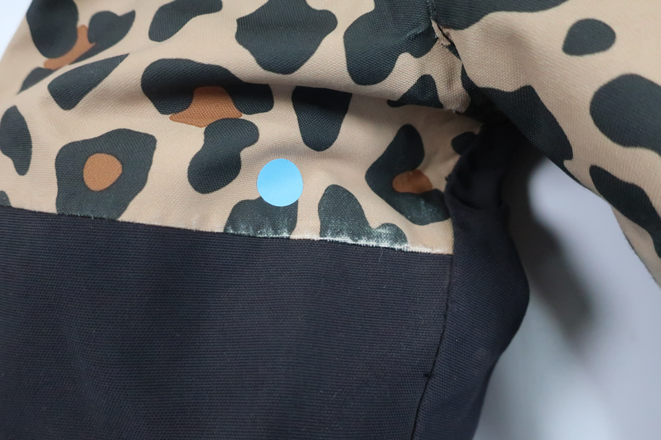 Leopardmönstrad overall från FIX by Lindex - Storlek 92 - Beige