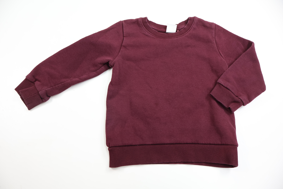 Sweatshirt från Lindex - Storlek 92 - Vinröd