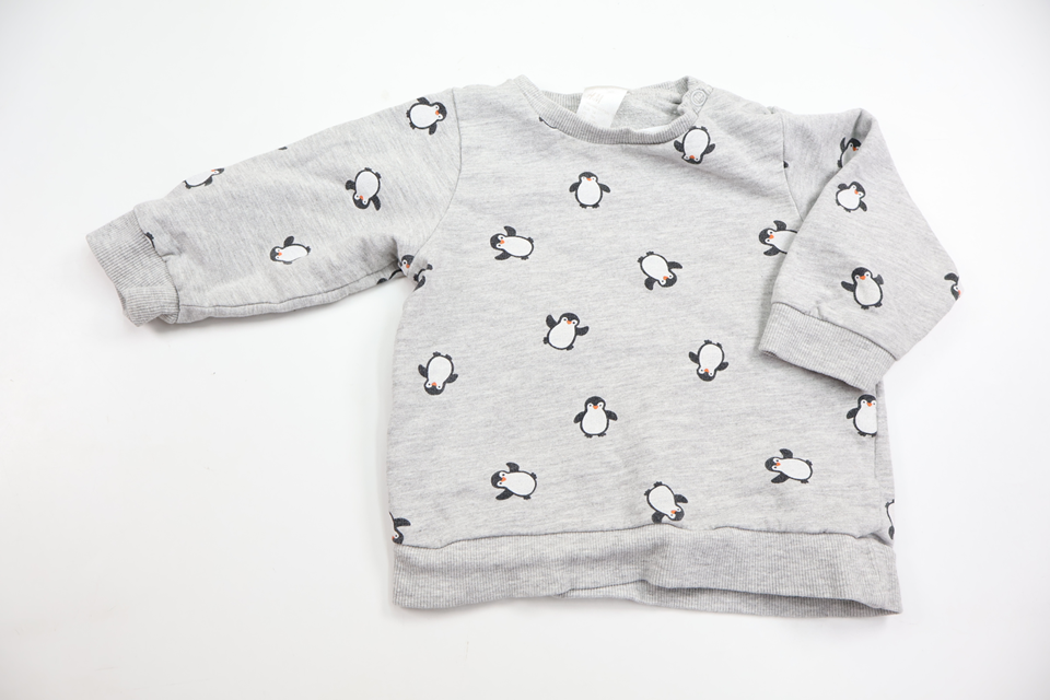 Sweatshirt från H&M - Storlek 74 - Grå
