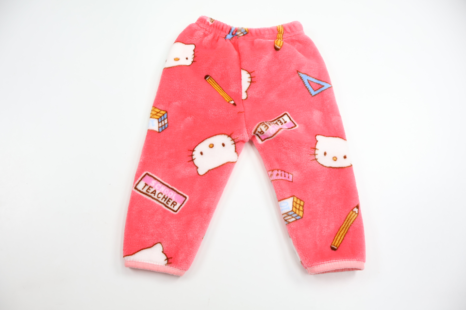 Fleecebyxor med Hello Kitty från Okänt - Storlek 74 - Rosa