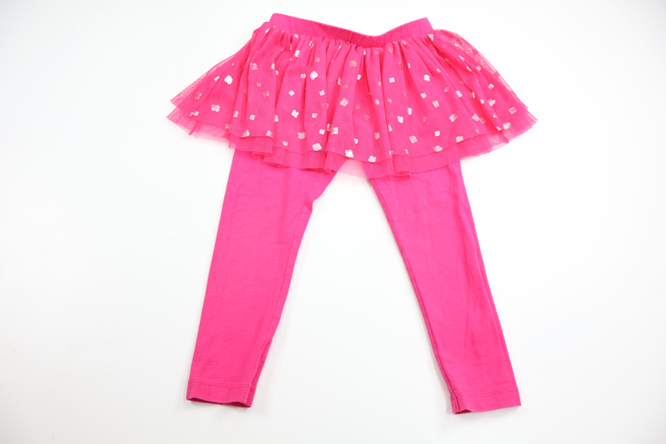 Leggings med tyllkjol från Lupilu - Storlek 98/104 - Rosa