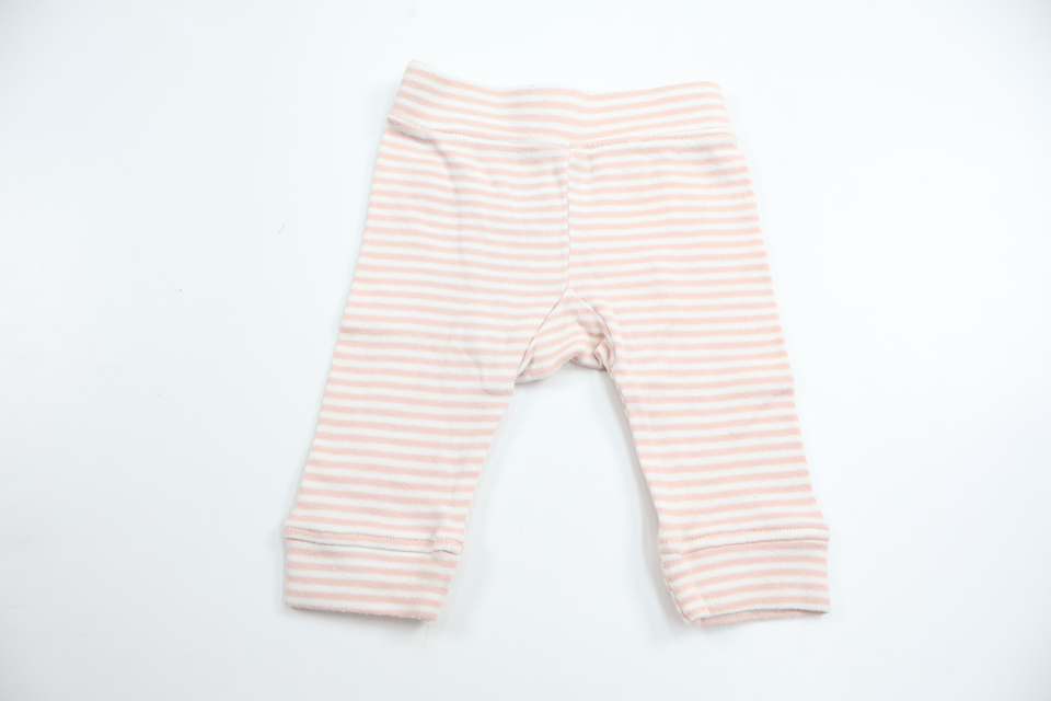 Randiga byxor från ICA I Love Eco - Storlek 56 - Rosa