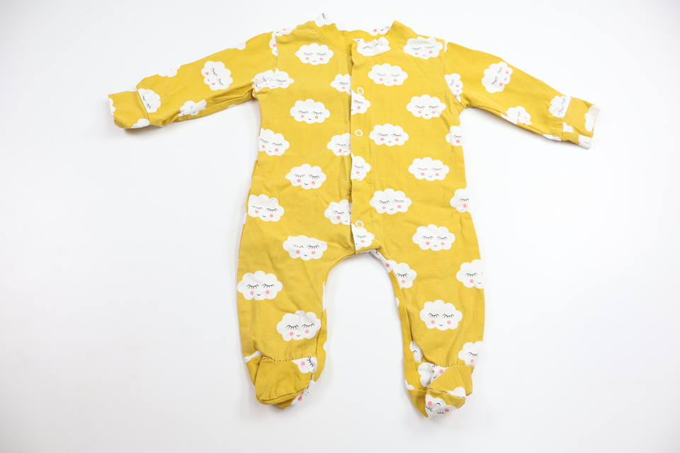 Pyjamas från Borabora - Storlek 68 - Gul