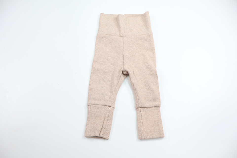 Ribbade byxor från H&M - Storlek 56 - Beige