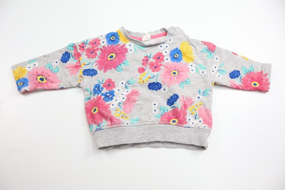 Sweatshirt från H&M - Storlek 68 - Grå