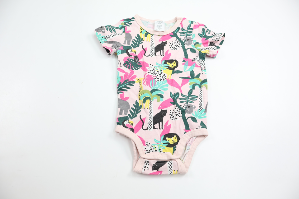 Body från Lindex - Storlek 62 - Rosa