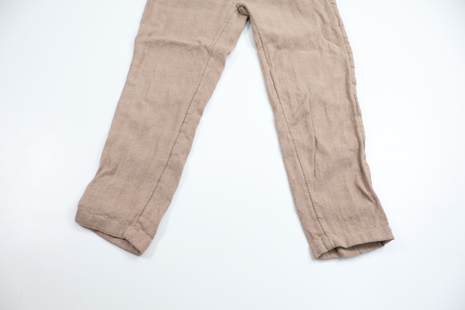 Hängselbyxor från Newbie - Storlek 104 - Beige