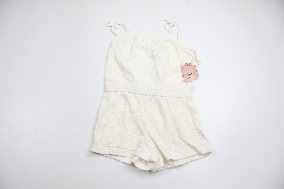 Jumpsuit från C'est La Vie - Storlek 110/116 - Benvit