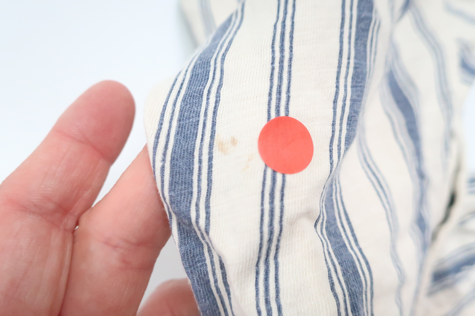 Randig jumpsuit från Lindex - Storlek 86 - Blå