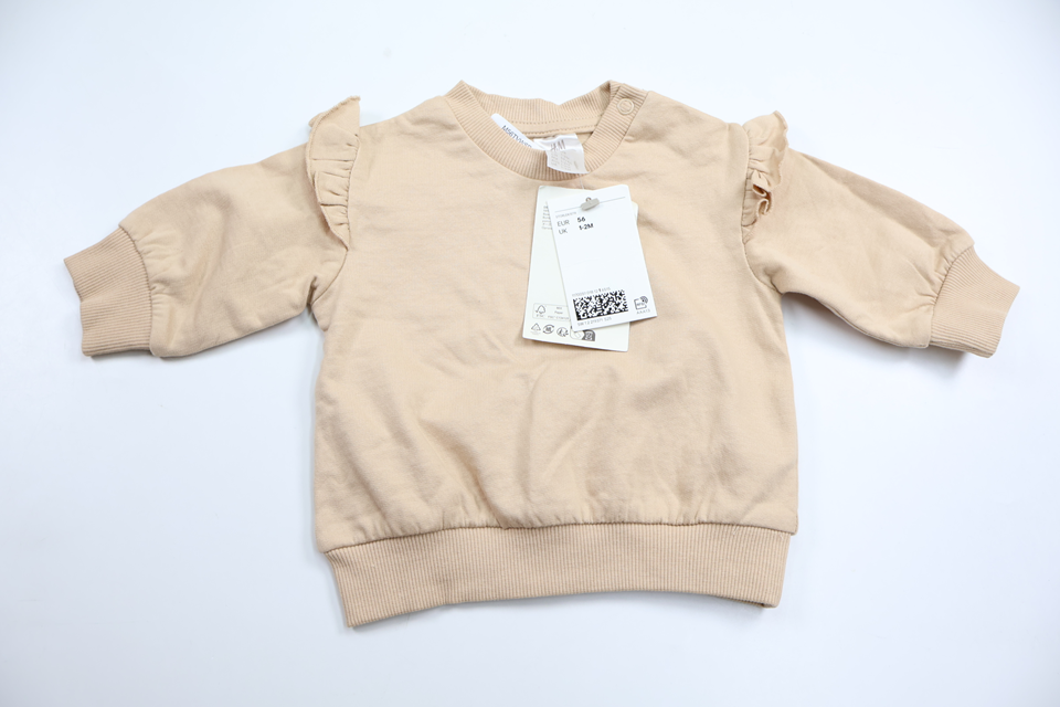 Sweatshirt från H&M - Storlek 56 - Beige