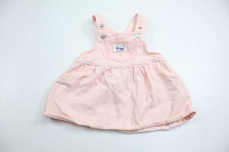 Hängselklänning från H&M - Storlek 68 - Rosa