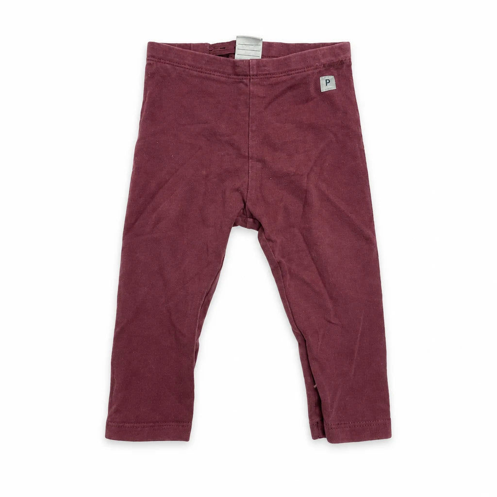 Leggings från Polarn o. Pyret - Storlek 80 - Vinröd