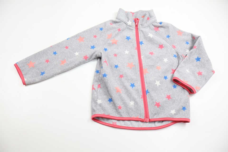 Fleecejacka från H&M - Storlek 98/104 - Grå
