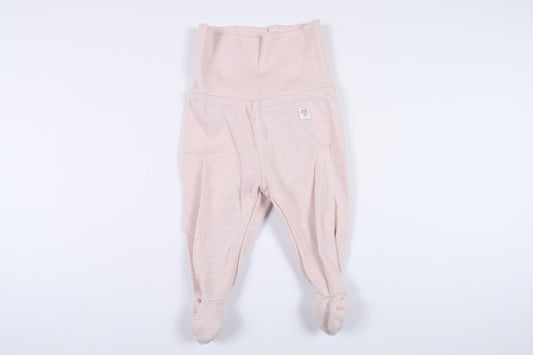 Rosa randiga byxor med fötter från H&M i storlek 50