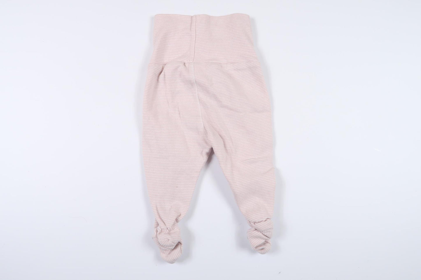 Rosa randiga byxor med fötter från H&M i storlek 50