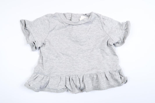 Grå kortärmad tröja från H&M i storlek 56