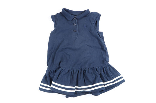 Marinblå klänning från Holly & Whyte i storlek 74