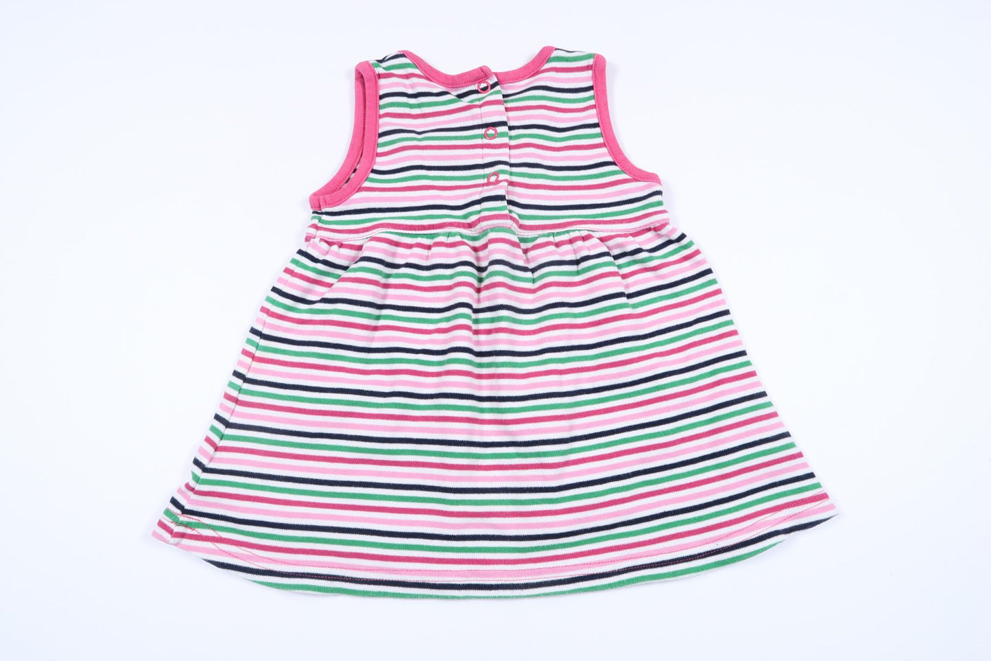 Randig klänning från Alfons Åberg i storlek 80