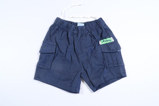 Marinblåa shorts från Disney i storlek 56