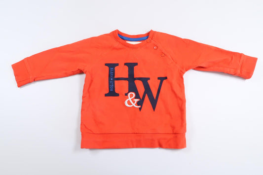 Röd tröja från Holly & Whyte i storlek 74