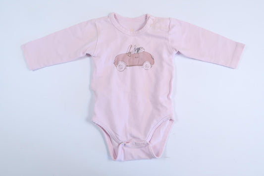 Pink long-sleeved bodysuit from Claire in size 56