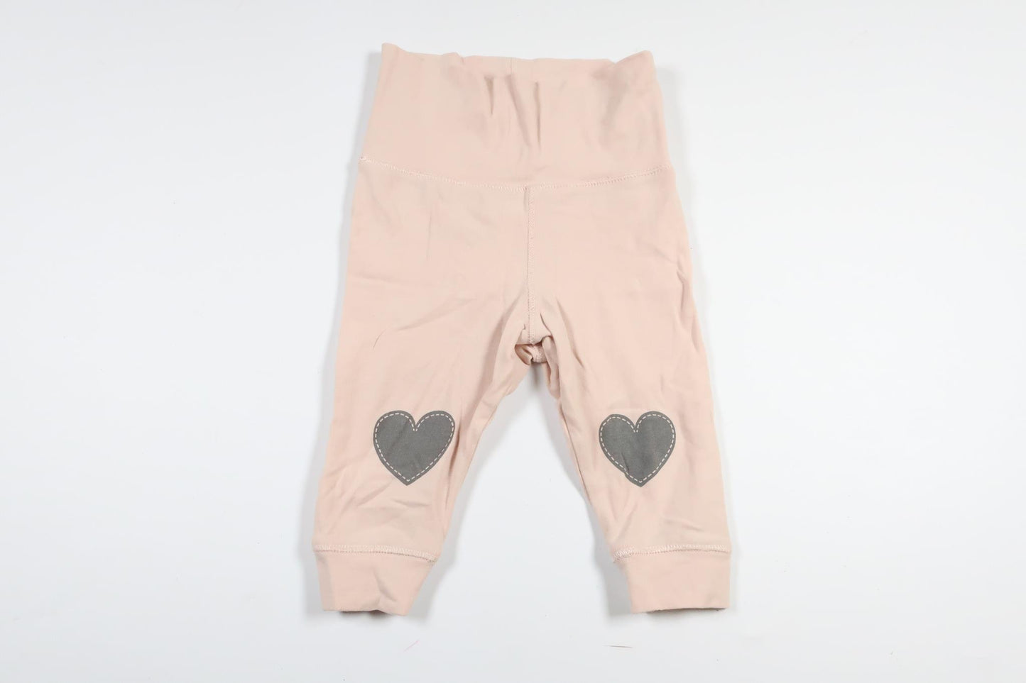 Rosa byxor med hjärtan från Lindex i storlek 62