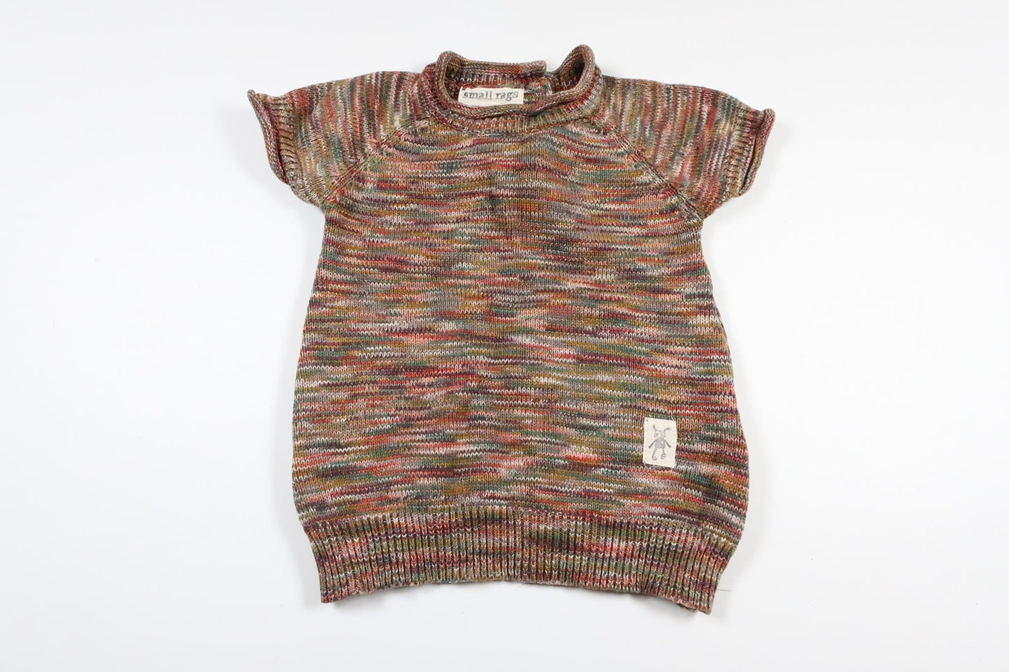 Stickad klänning från Small Rags i storlek 62