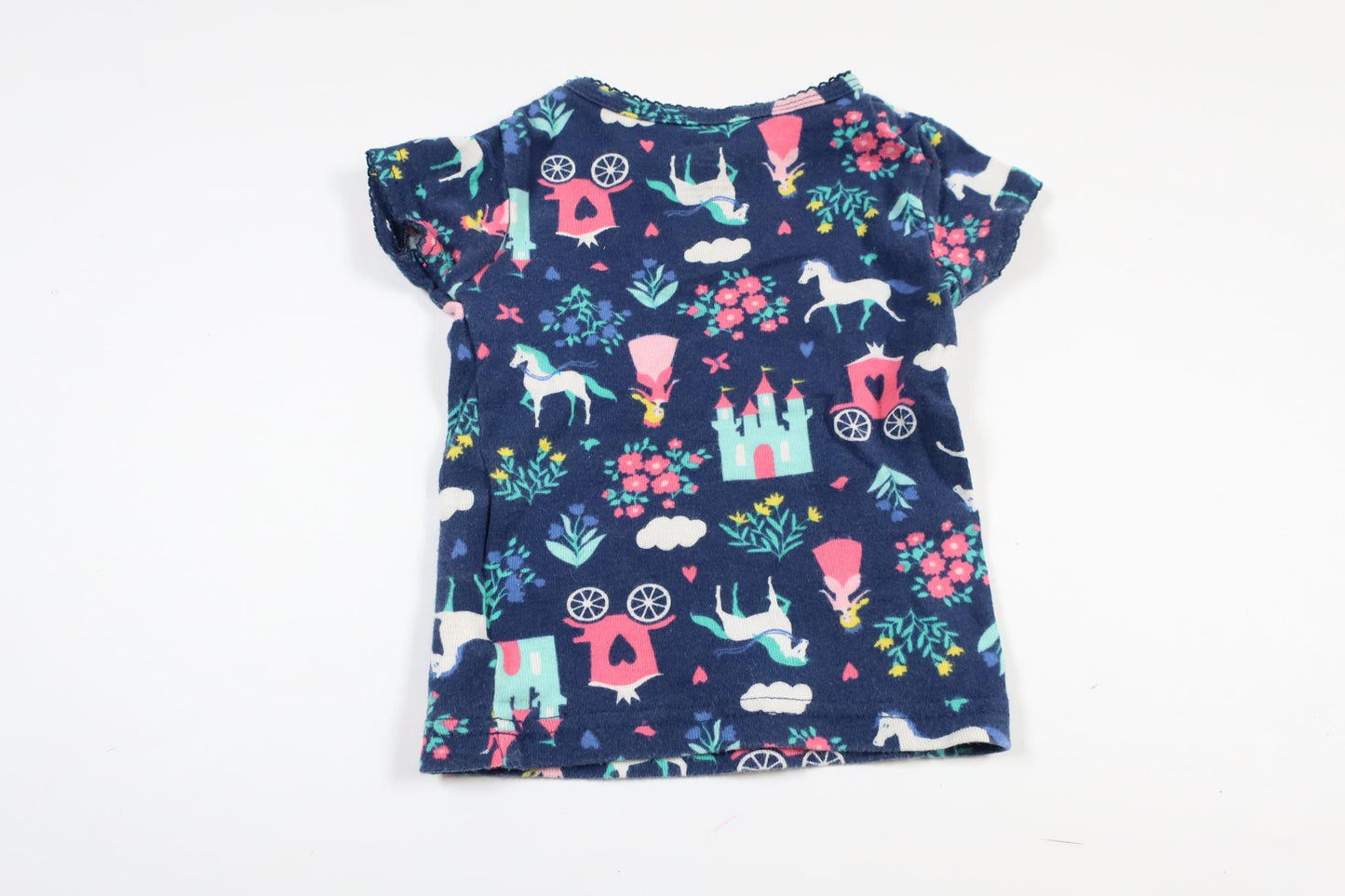 Marinblå tvådelad pyjamas från Carter's i storlek 6 M