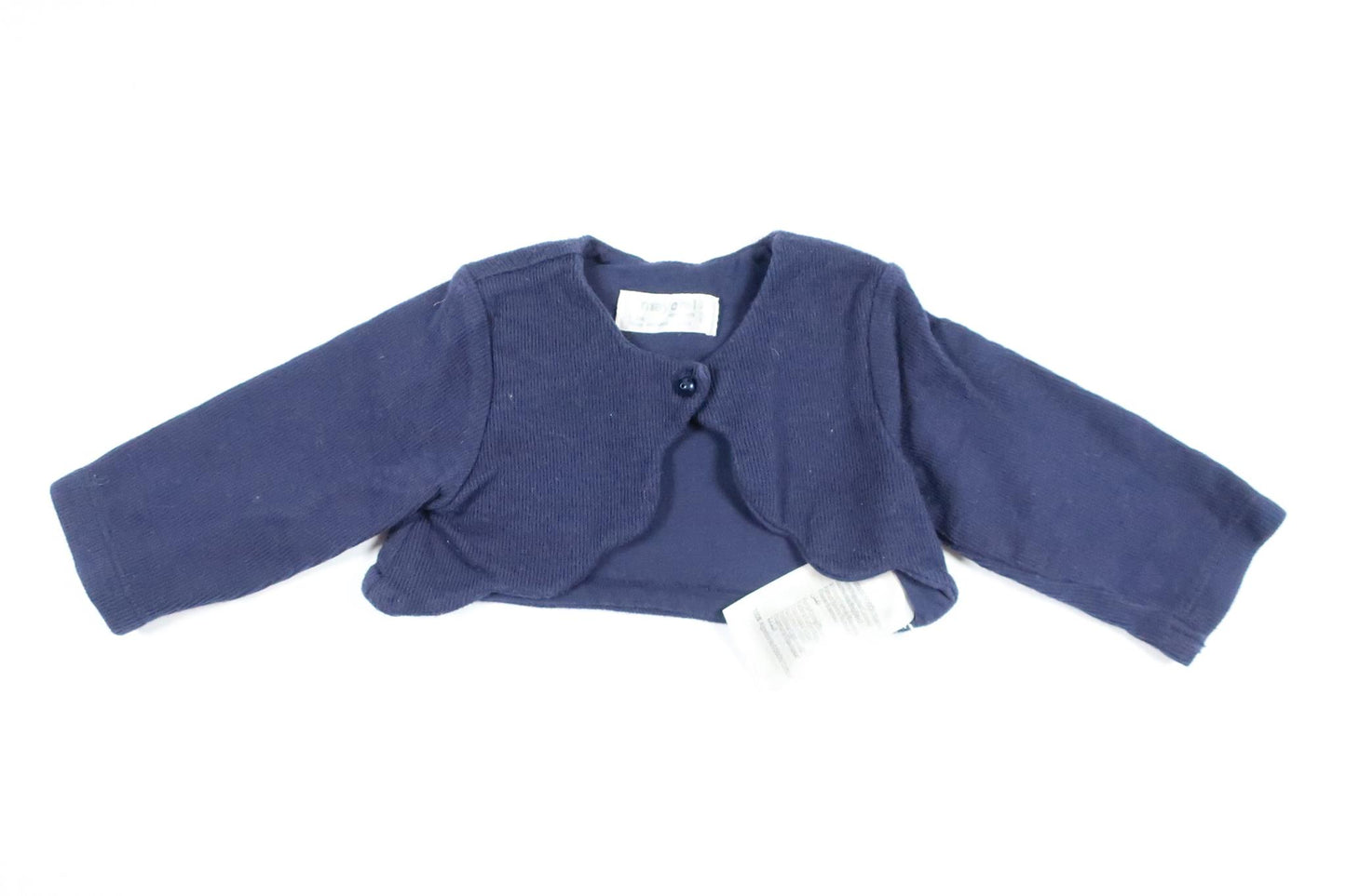 Marinblå bolero från Mayoral i storlek 50/56